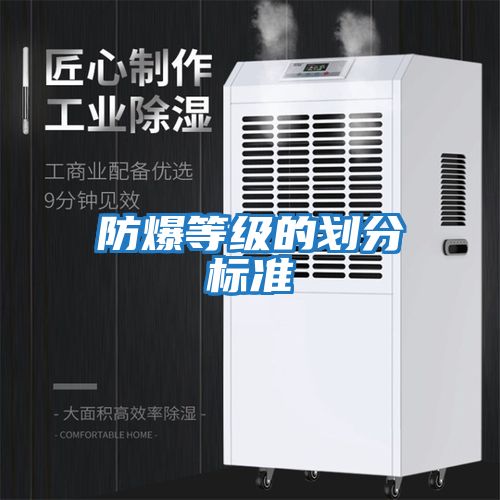 防爆等級的劃分標準