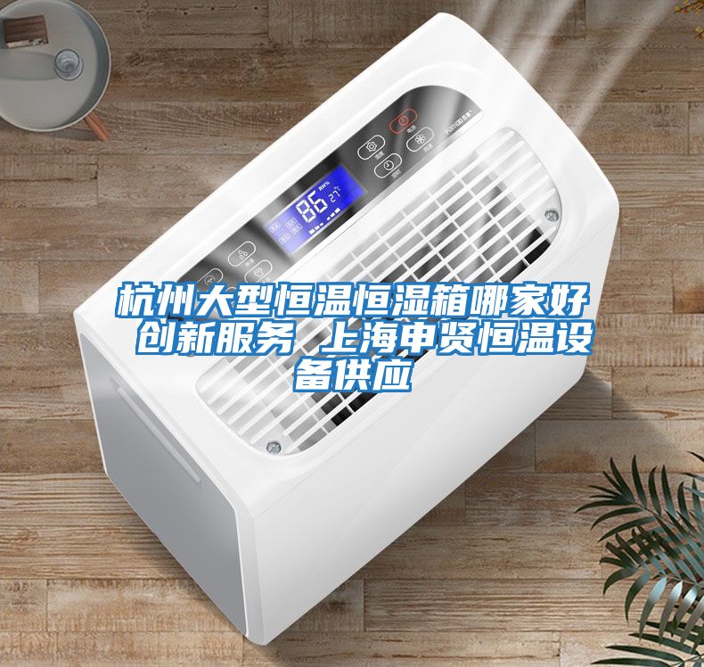 杭州大型恒溫恒濕箱哪家好 創新服務 上海申賢恒溫設備供應