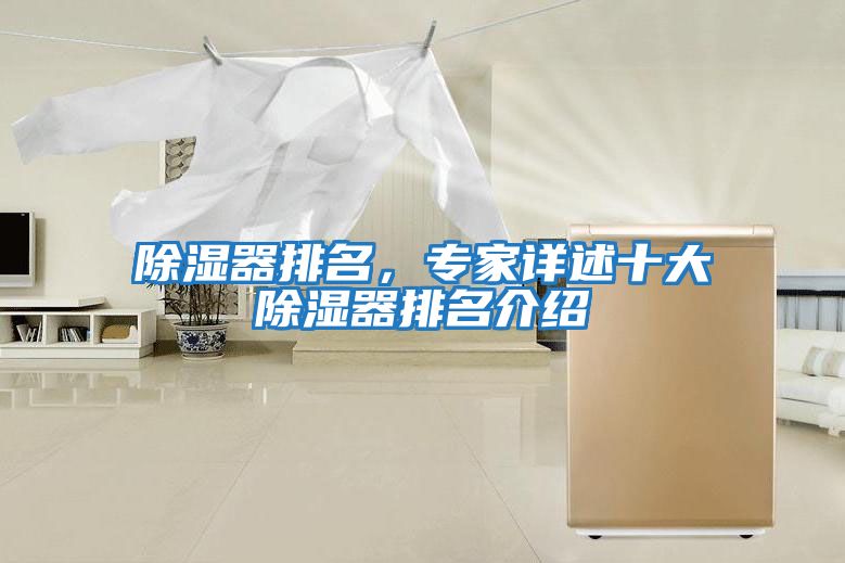 除濕器排名，專家詳述十大除濕器排名介紹