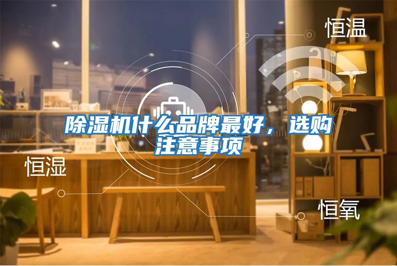 除濕機什么品牌最好，選購注意事項