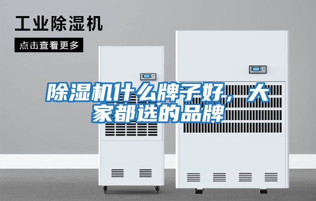 除濕機什么牌子好，大家都選的品牌