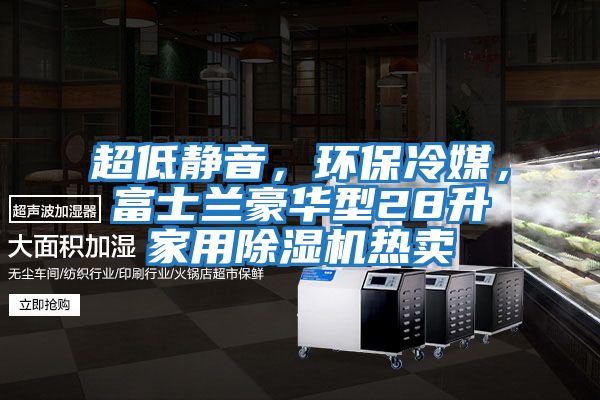 超低靜音，環保冷媒，富士蘭豪華型28升家用除濕機熱賣