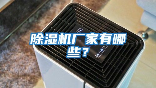 除濕機(jī)廠家有哪些？