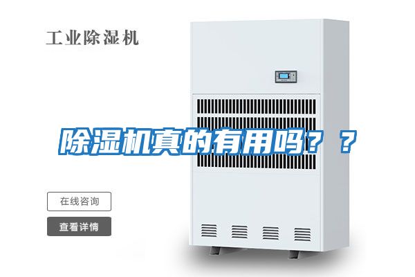 除濕機真的有用嗎？？