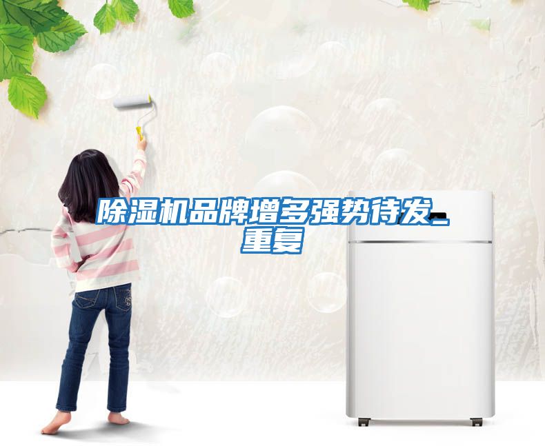 除濕機品牌增多強勢待發_重復