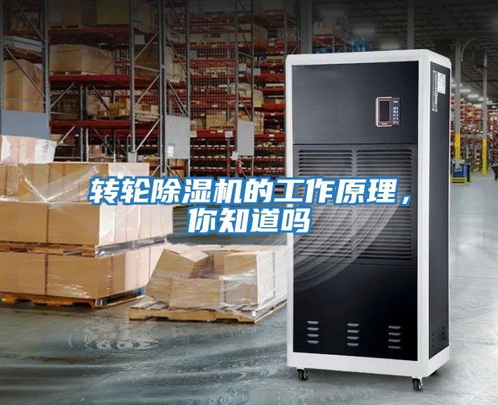 轉輪除濕機的工作原理，你知道嗎