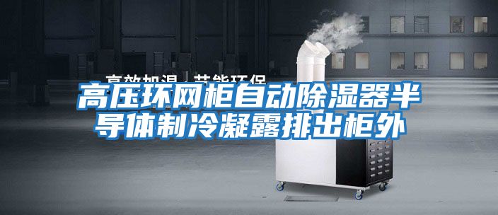 高壓環網柜自動除濕器半導體制冷凝露排出柜外