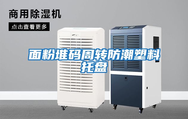 面粉堆碼周轉防潮塑料托盤