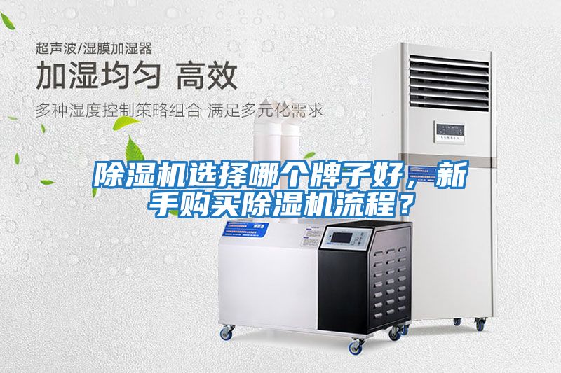 除濕機選擇哪個牌子好，新手購買除濕機流程？