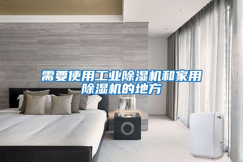 需要使用工業除濕機和家用除濕機的地方