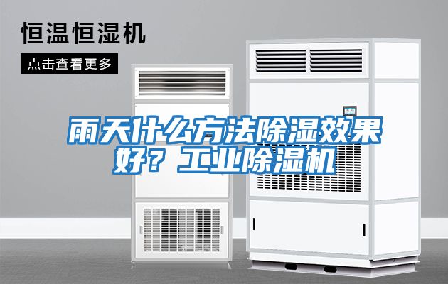 雨天什么方法除濕效果好?工業(yè)除濕機(jī)