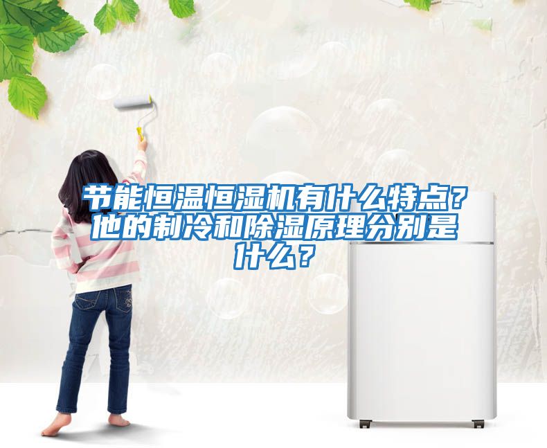 節能恒溫恒濕機有什么特點？他的制冷和除濕原理分別是什么？